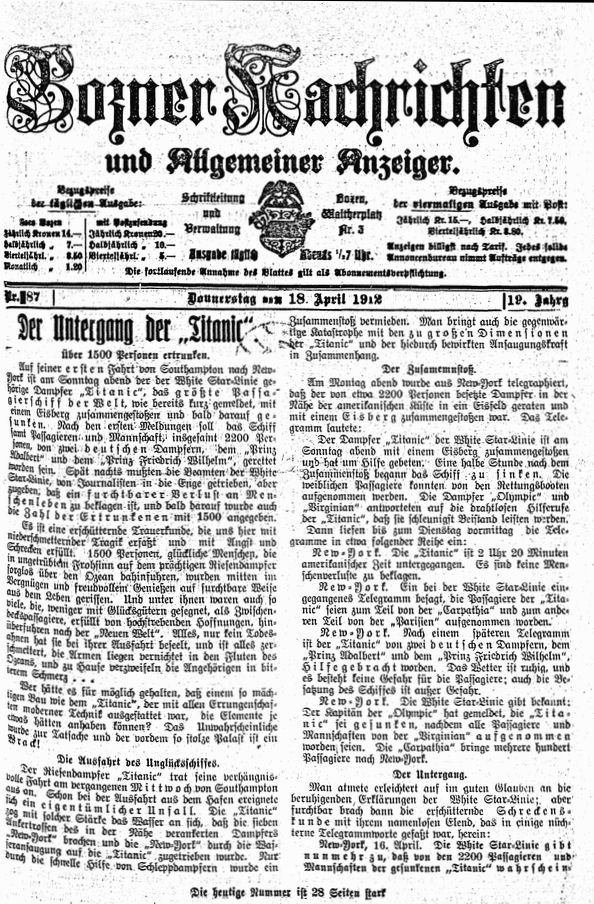 Bozner Nachrichten