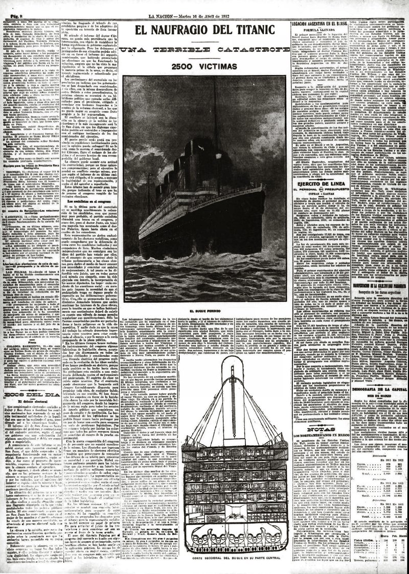 Diario La Nación April 1912