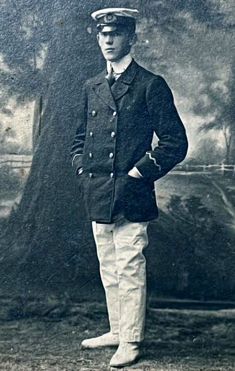 Harold Cottam, telegraph operator of the Carpathian.