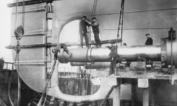 Titanic Propeller Shaft